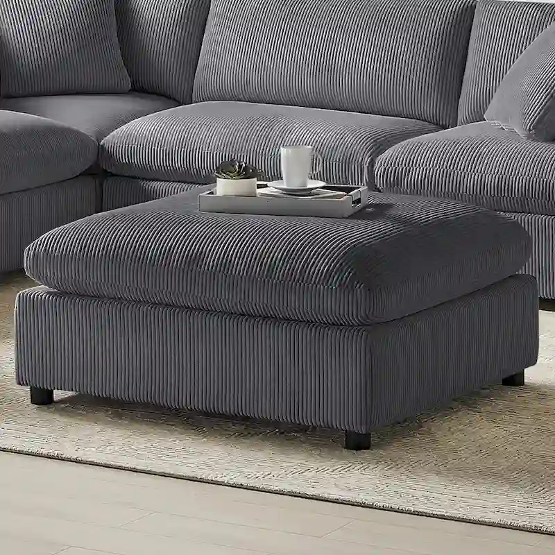 Cambrai 40 in. Square Ottoman by Greyson Living