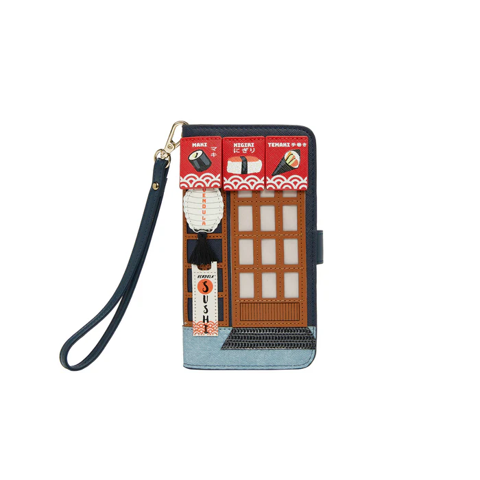 Vendula Sushi - Blue Edition Universal Flip Phone Case