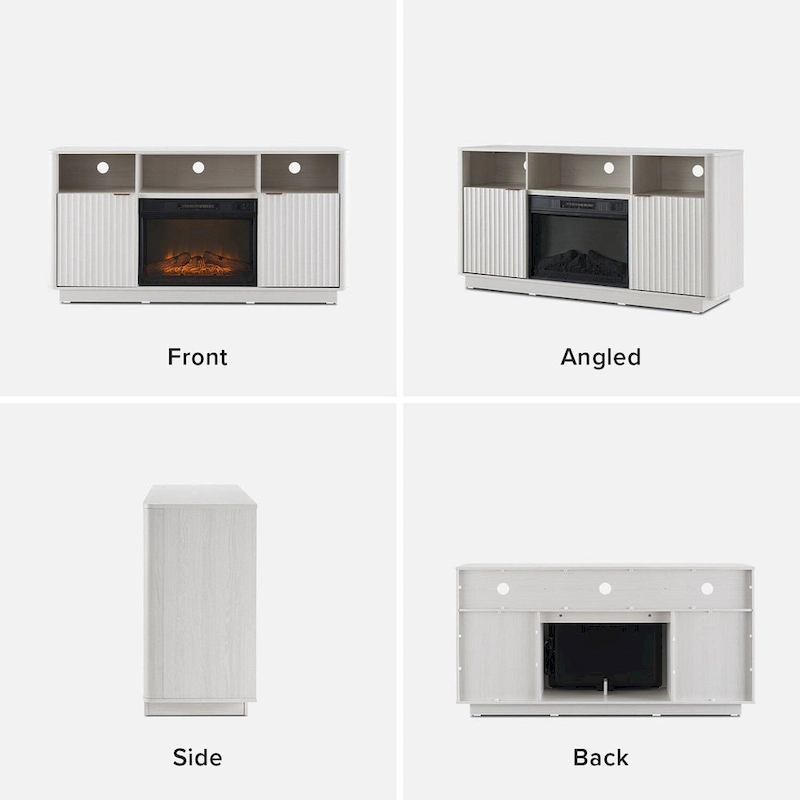 Mopio Brooklyn 59 Electric Fireplace TV Stand