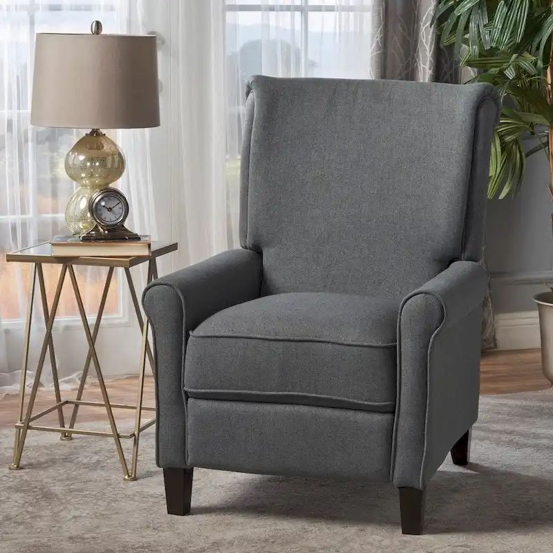 Traditional Fabric Recliner