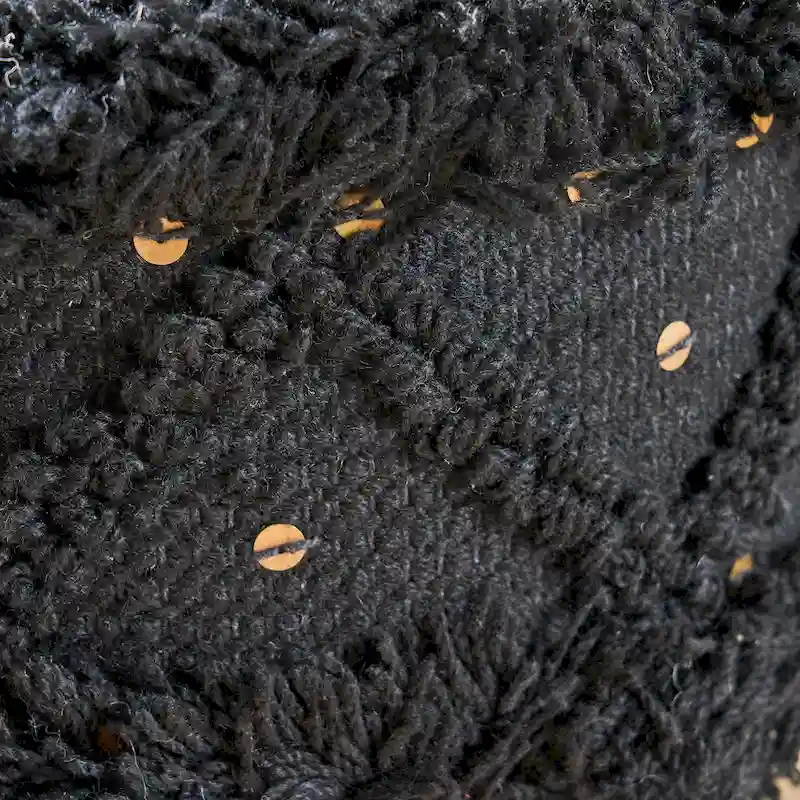 Roja Handcrafted Boho Fabric Stool by