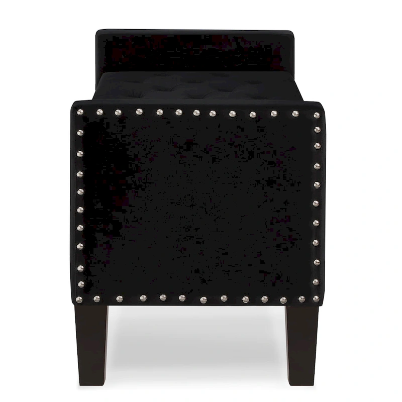 Entryway Living Room Soft Padded Seat with Armrest,Bed Bench