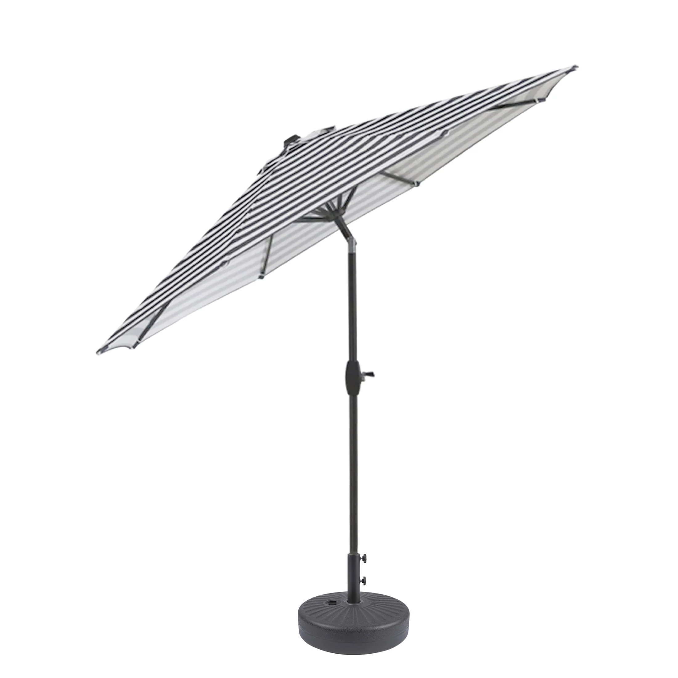 Holme 9-foot Patio Umbrella and Base Stand