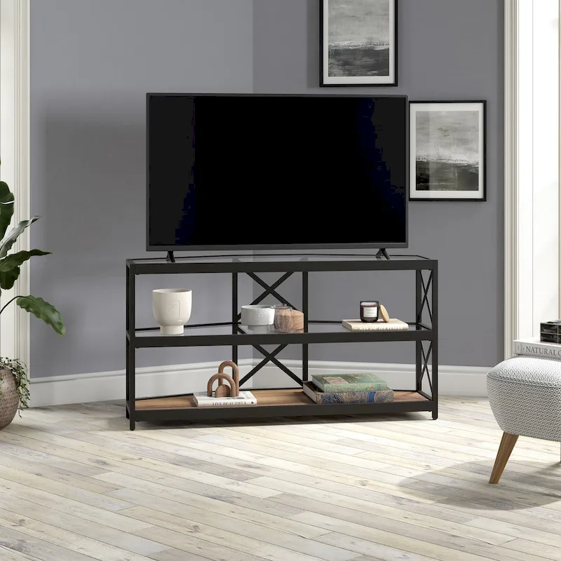 Celine Hexagonal TV Stand