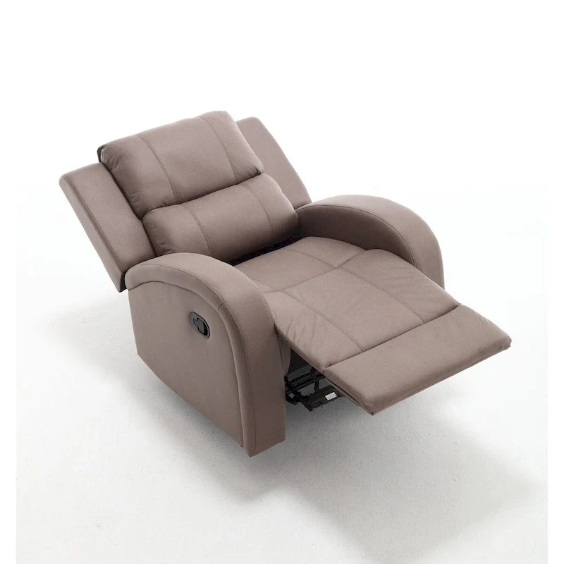 Faux Leather Recliner