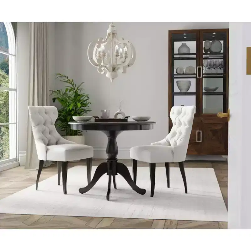 Carolina Living 36 Salem Round Pedestal Dining Table