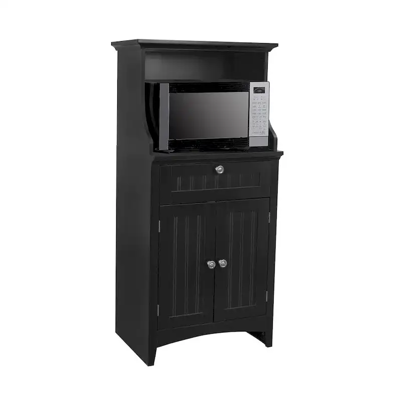 Microwave & Coffee Maker Utility Cabinet