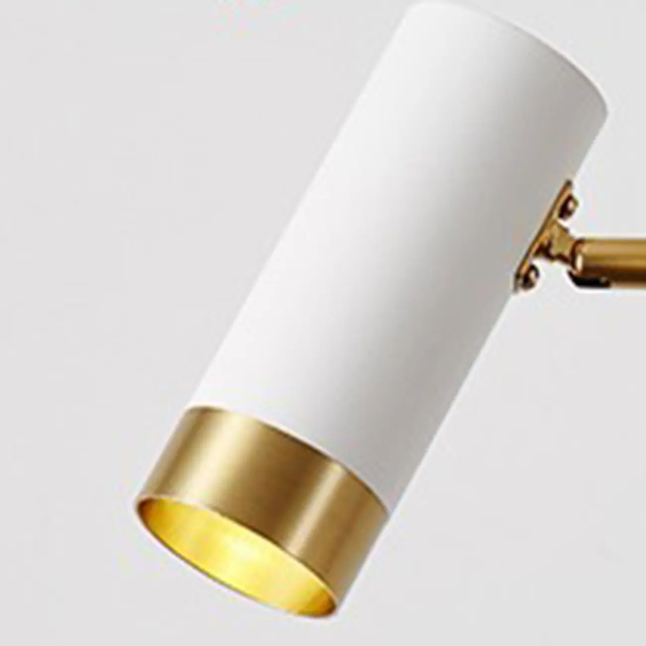 Modern Bedside Swing Arm Wall Light with Iron Shade