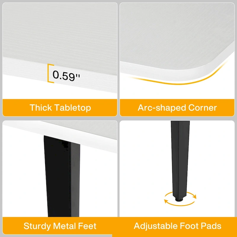 6FT Conference Table, Boat Shaped Meeting Table