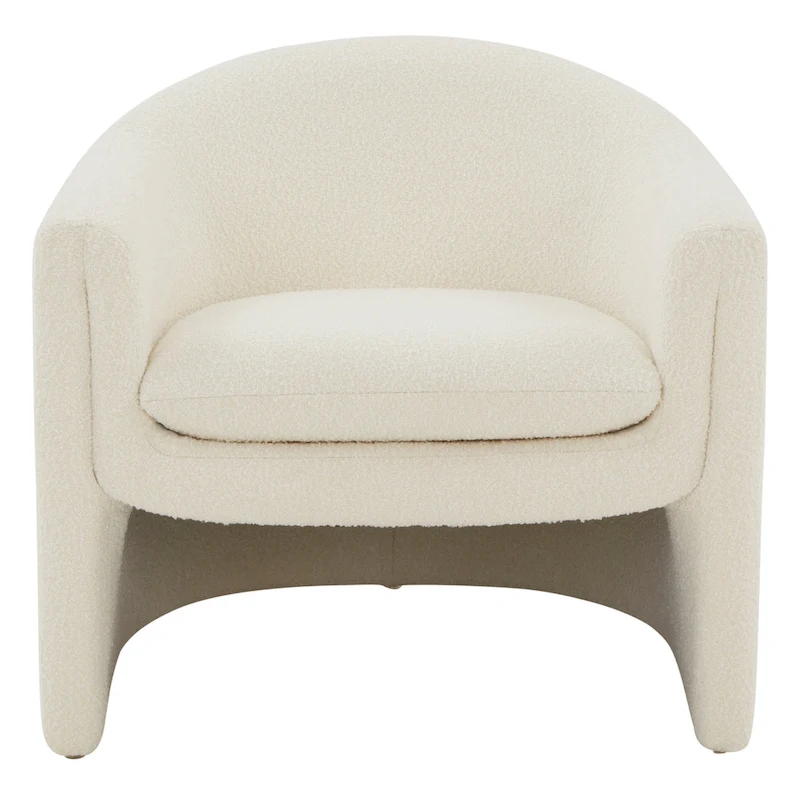 SAFAVIEH Couture Laylette Upholstered Accent Chair - 33 IN W x 31 IN D x 30 IN H