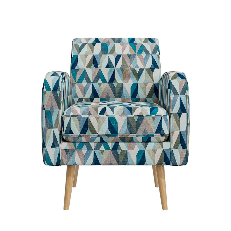 Mindy Mid-Century Modern Small Space Accent Armchair