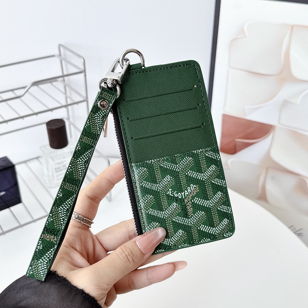 GO Chevron Zipline 08 Wrist Strap Card Holder - Vania Cases