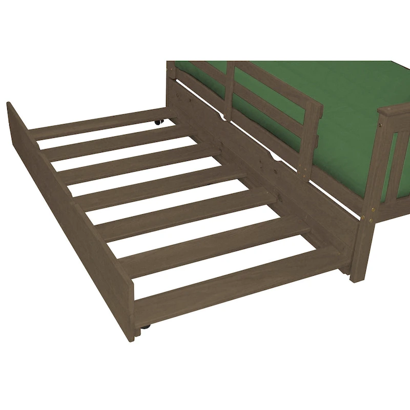 Pine Full Trundle Unit