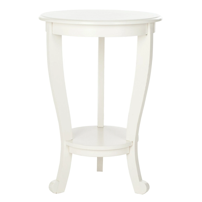 SAFAVIEH Carlotta Grey Pedestal Side Table - 18.1 x 18.1 x 26 - 18Wx18Dx26H