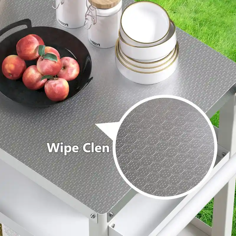 Patio Grill carts Moveable kitchen island