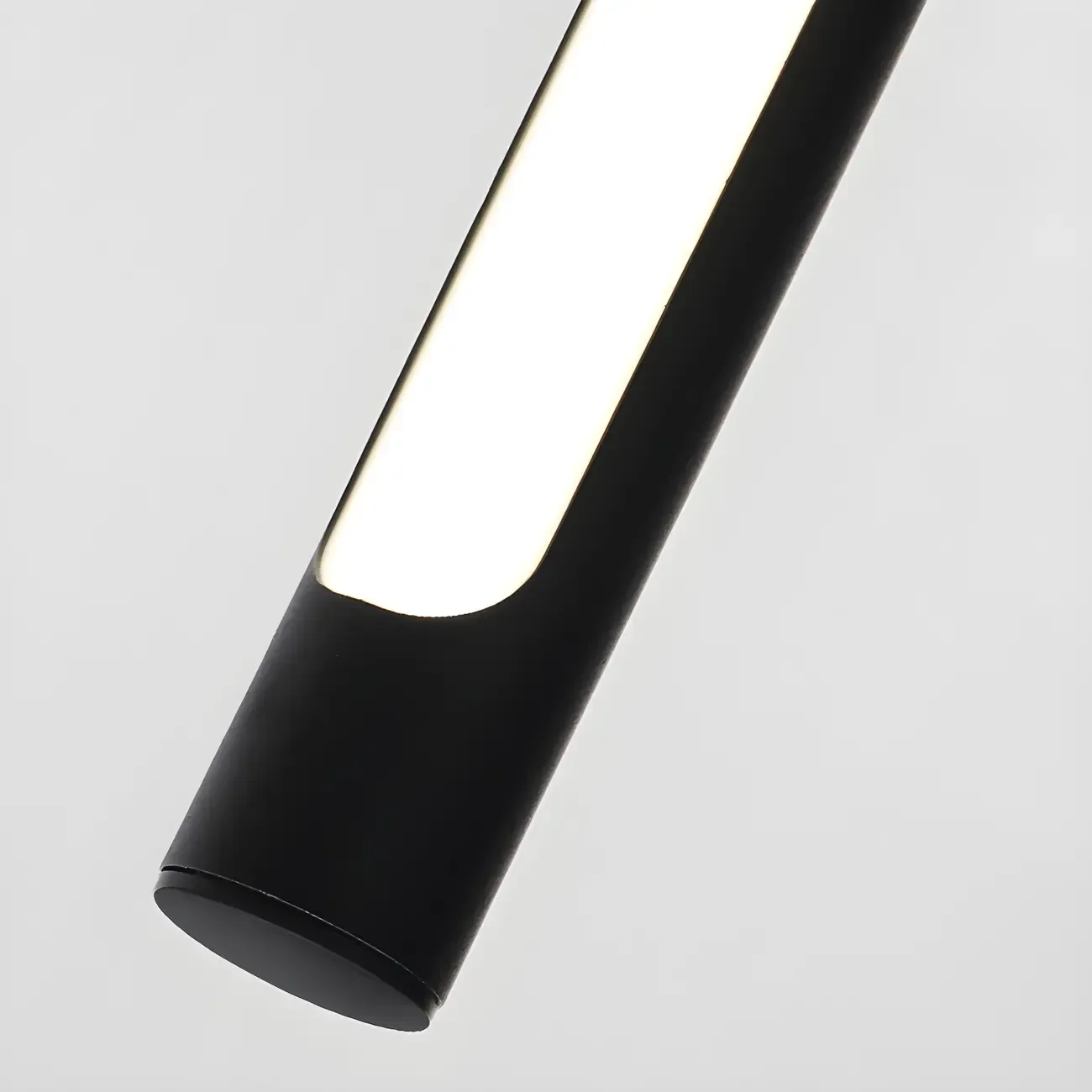 Wall-Mounted Linear Black Bathroom LED Vanity Light