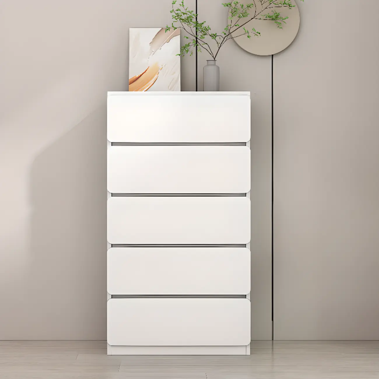 Artistic Rectangle Accent Chests with Free Standing Design