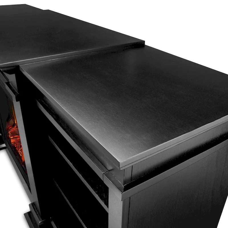 Fresno 72 Media Electric Fireplace by Real Flame