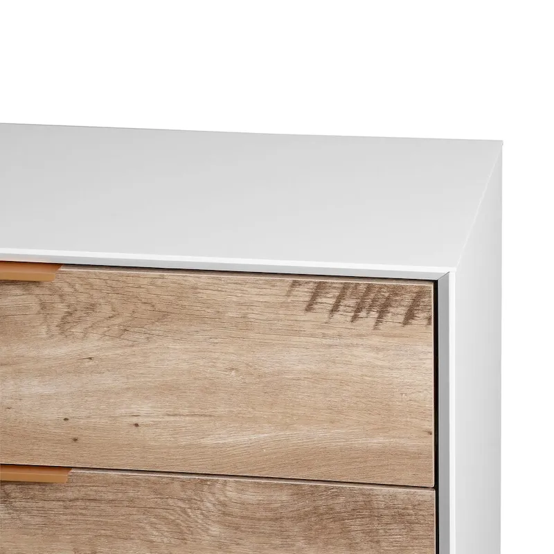 Wooden Tall 4 Drawer Dresser