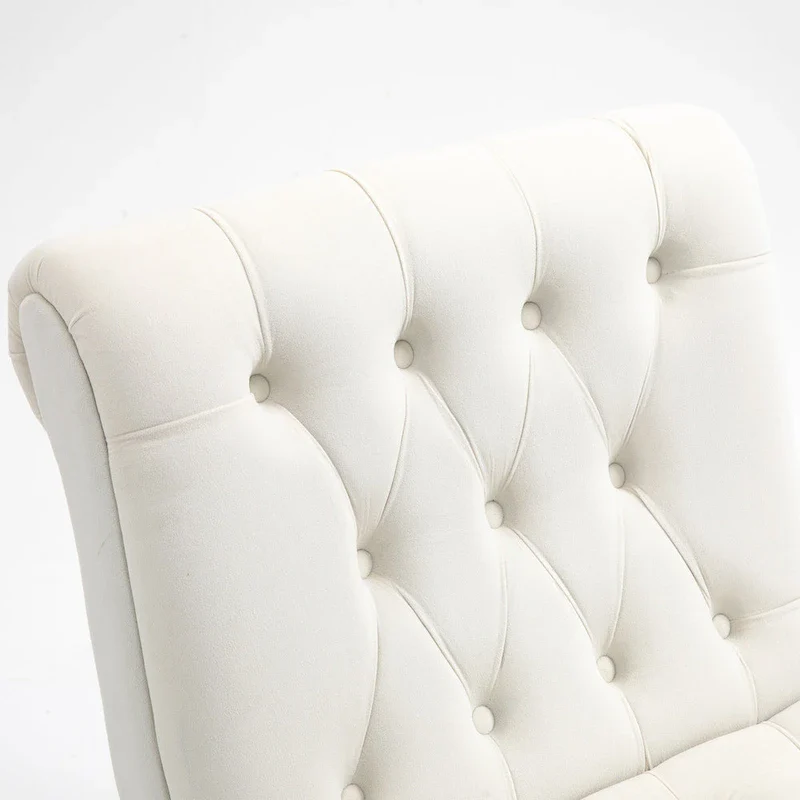 AVAWING Armless Accent Upholstered Lounge Chair