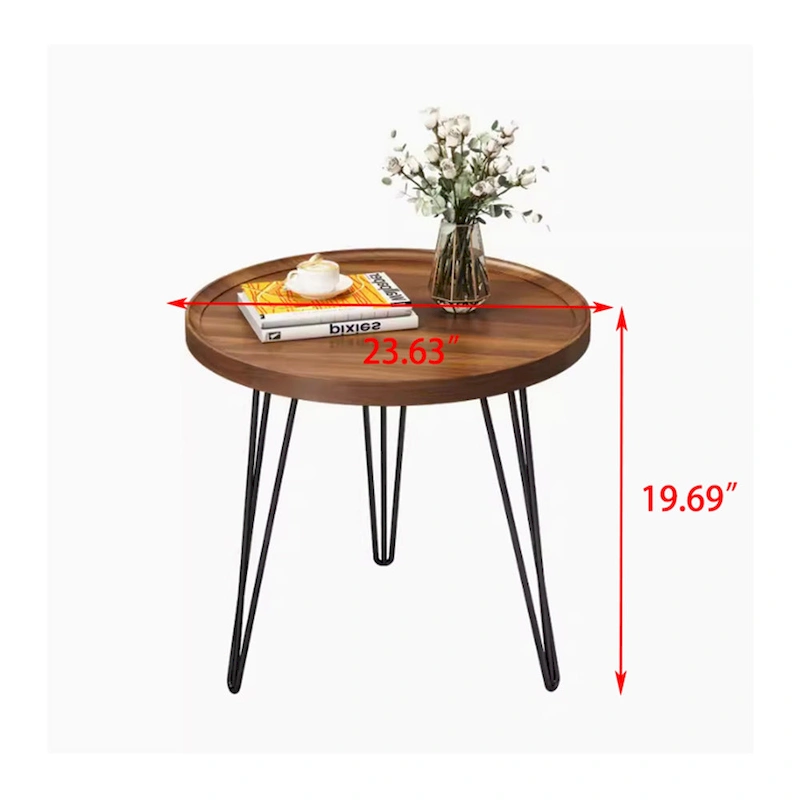 Walnut Modern Simple Living Room Coffee Table