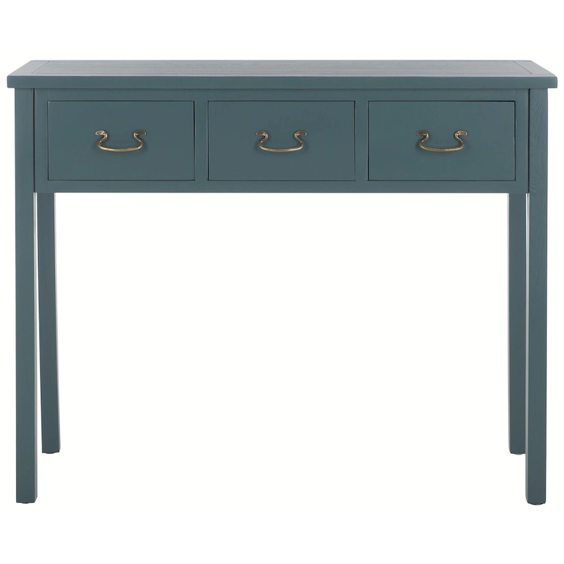 SAFAVIEH Marleine Antiqued Grey Console Table - 39.4  x 14.2  x 31.7  - 39Wx14Dx32H
