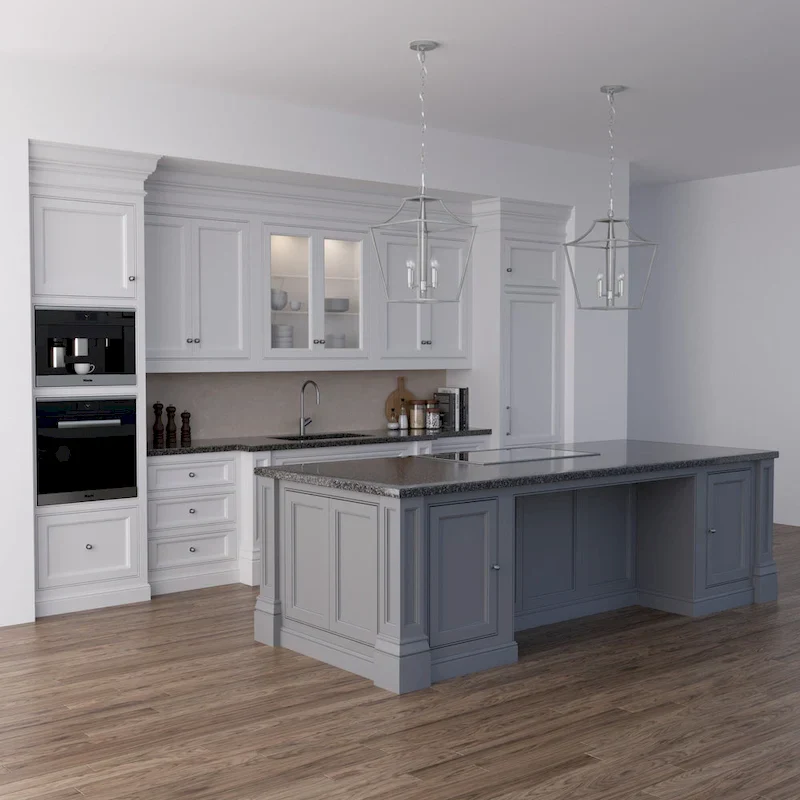 Hunter 15  Laurel Ridge 4-Light Lantern Pendant - Kitchen Island, Dining Room, Entry - Candle, Modern Farmhouse, Industrial