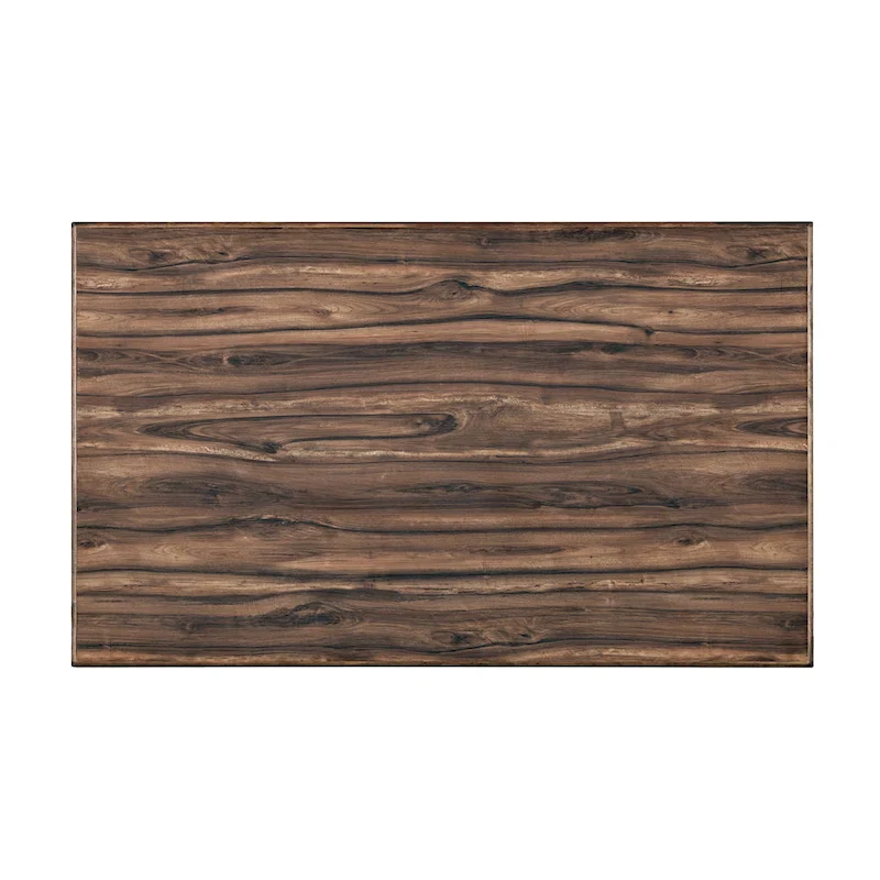 Sevo Midcentury Modern Brown 59-inch Dining Table