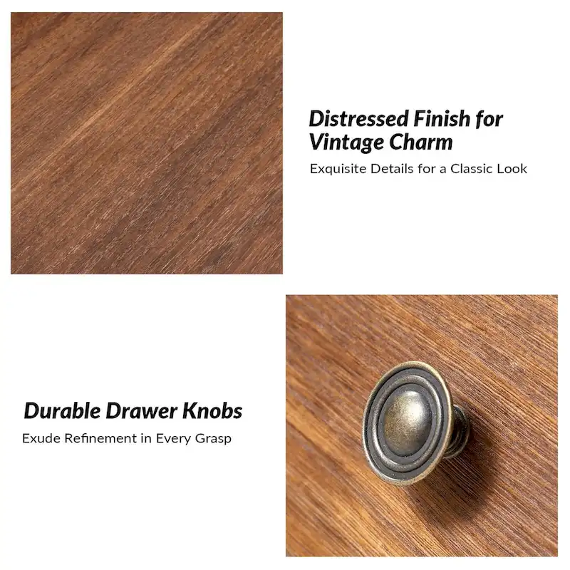 Eric Traditional 26 Tall Solid Wood End Table with USB Set of 2by HULALA HOME