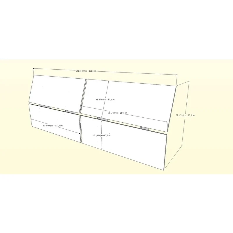 Nexera Alibi 4 Piece Bedroom Set, Walnut and Charcoal