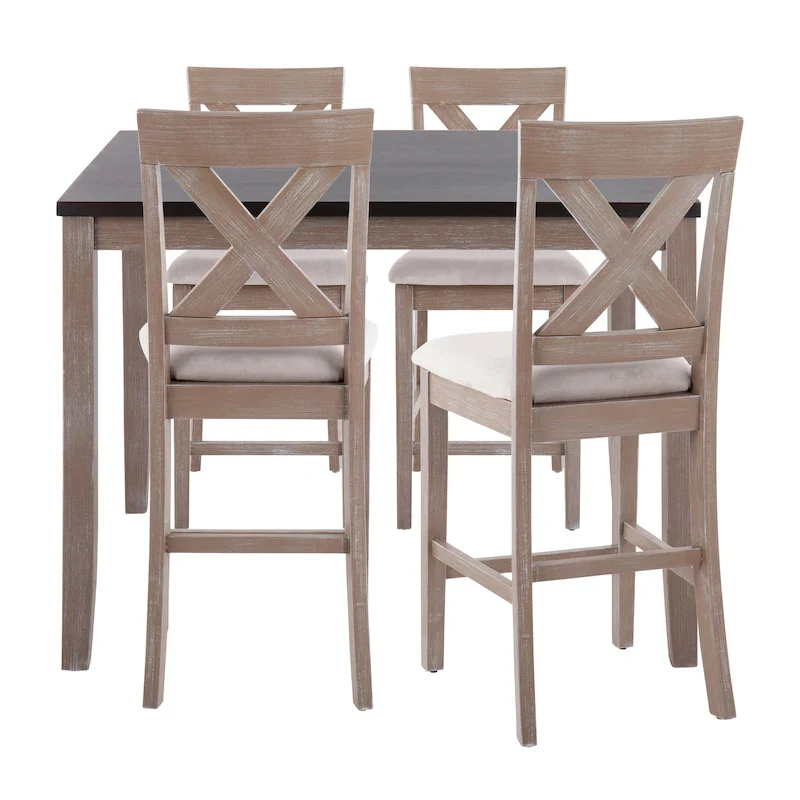 The 5-Piece Counter Height Dining Set