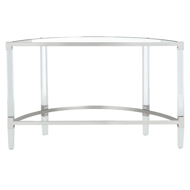 SAFAVIEH Couture Gunel Acrylic Console Table - 47.2 W x 17.7 L x 28.7 H - 47Wx18Dx29H