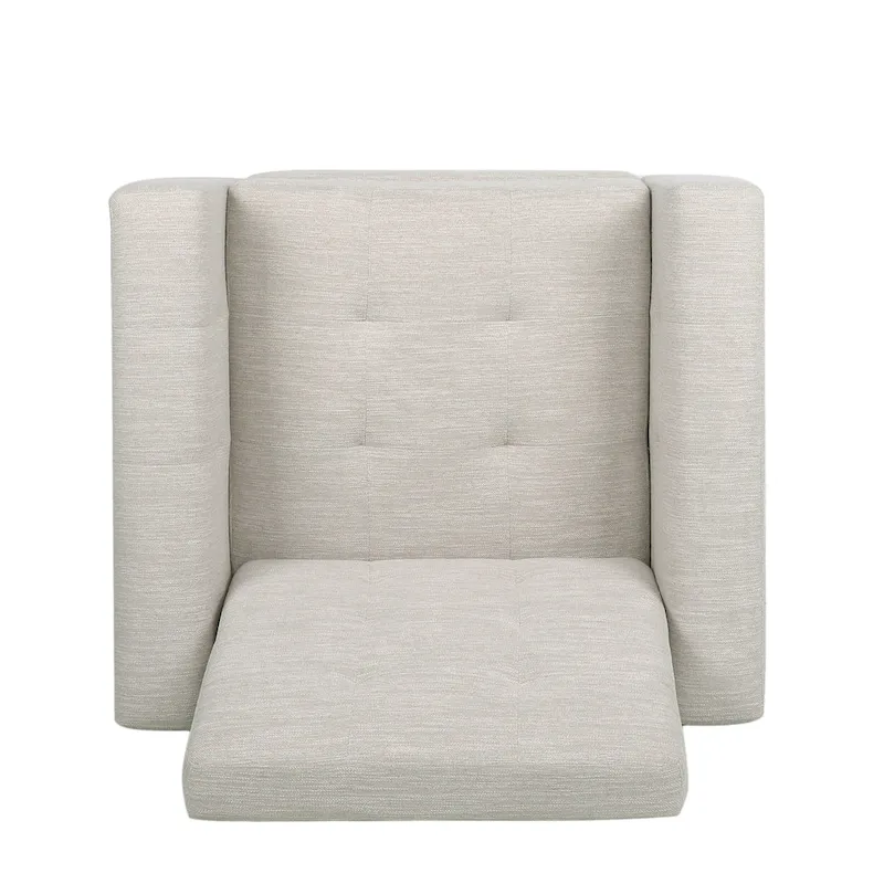 Craigue Upholstered Pushback Recliner by Christopher Knight Home