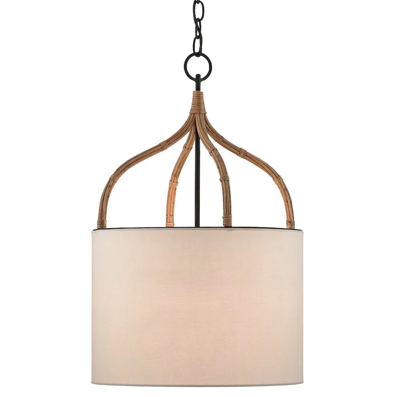 Currey & Company Dunning Pendant - 24.25 h x 15.5 dia