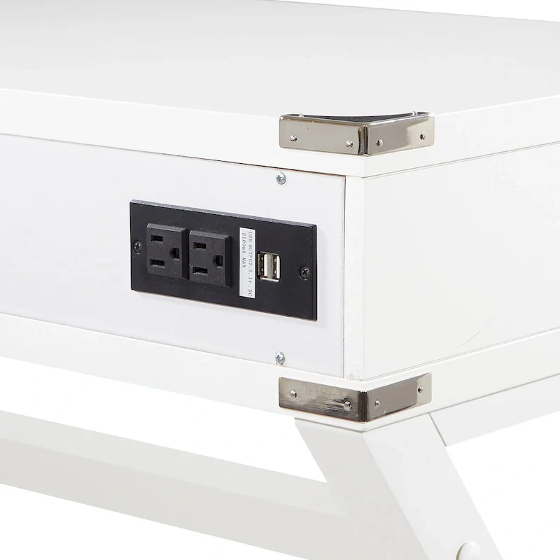 Wellington 46-inch Desk with Power Station