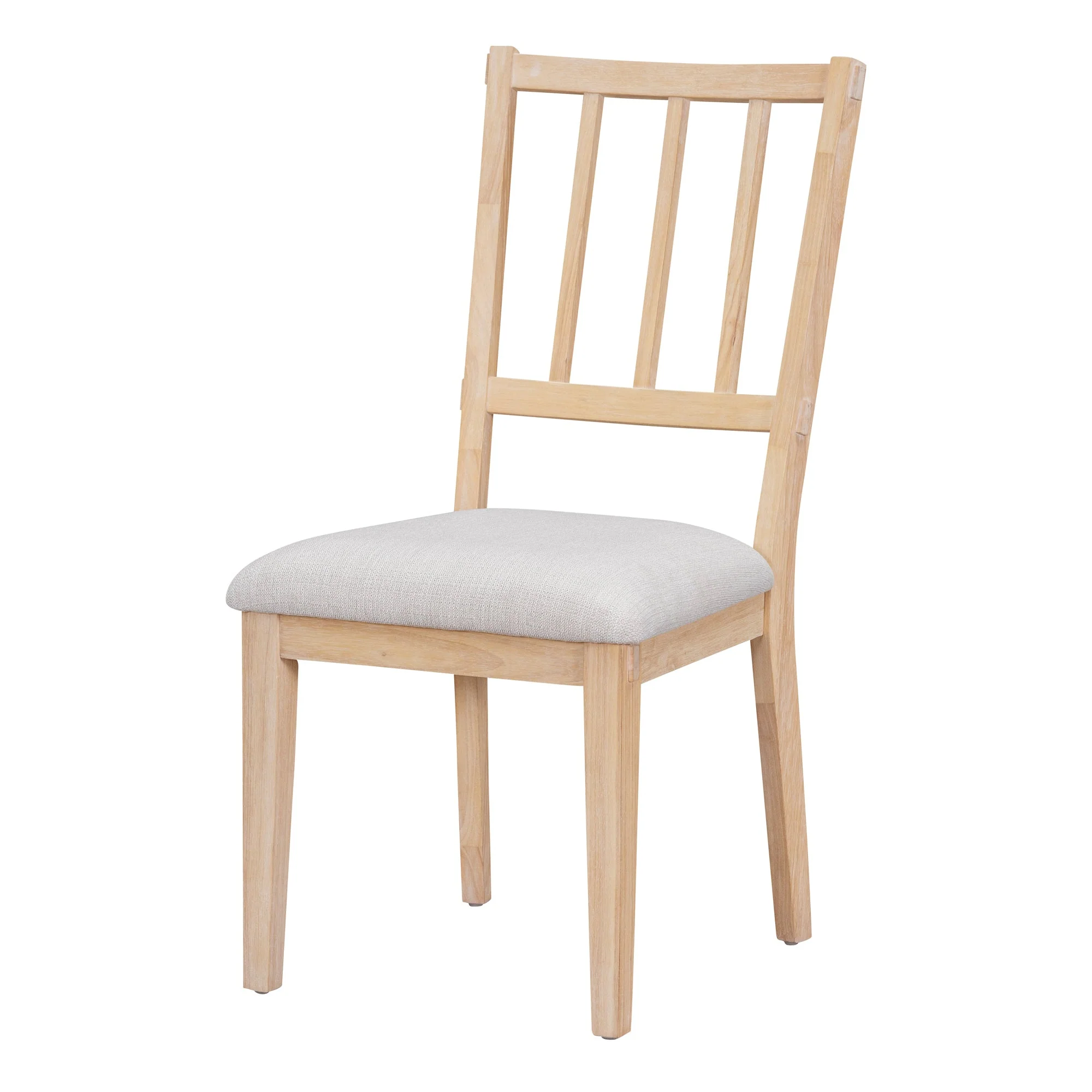 Walker Edison | Charming 5-Piece Rustic Round Dining Set with Chairs and Curved Bench