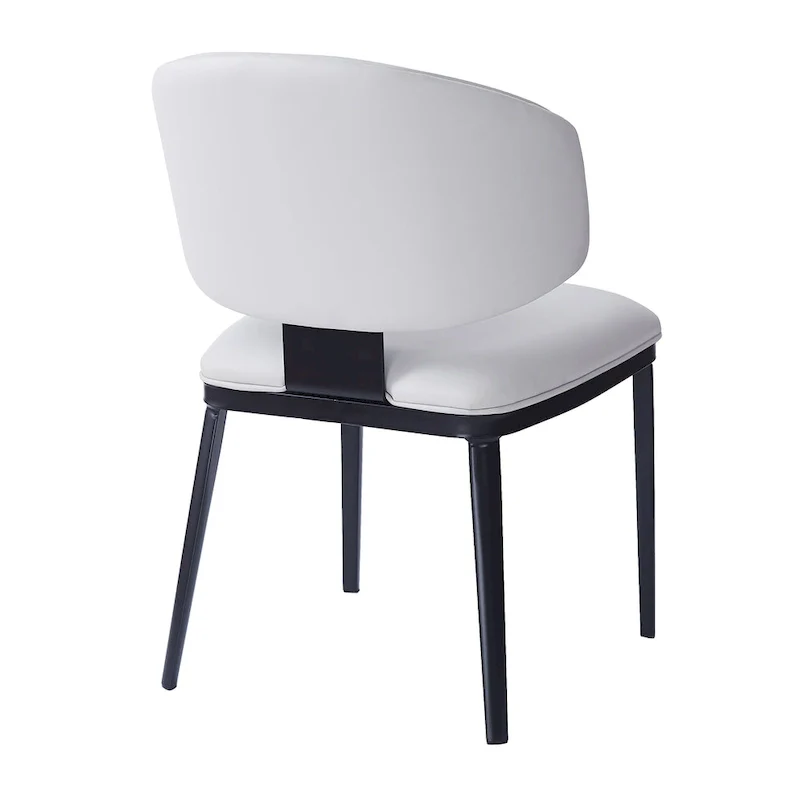 '- PU Leather Upholstered Dining Chairs