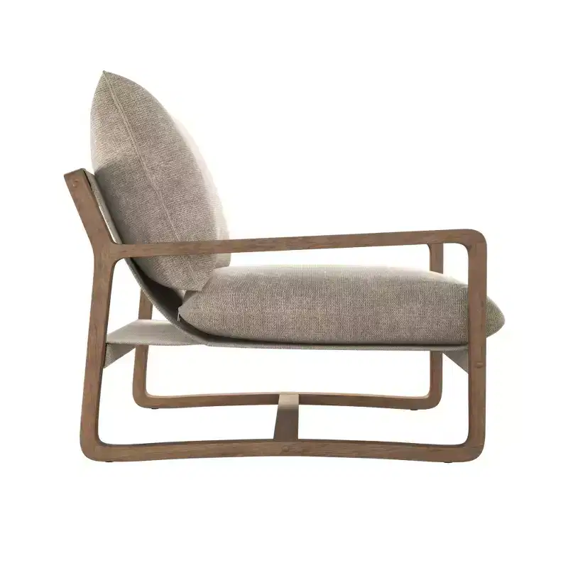 RealRooms Mika Upholstered Sling Accent Chair
