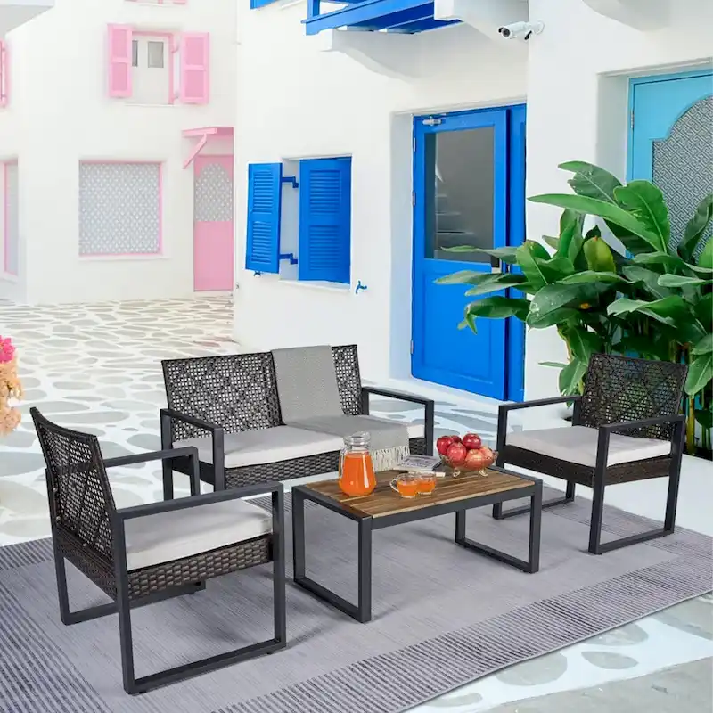 WW 4-Piece Patio Furniture Set