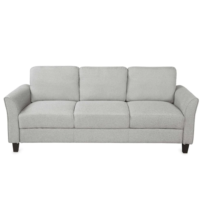 3-Seat Linen Fabric Sofa