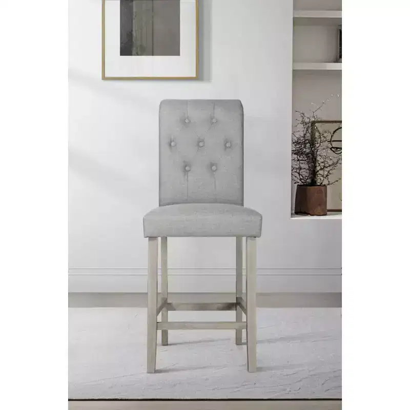 Home Design Dothan Counter Height Dining Set, Antique Gray