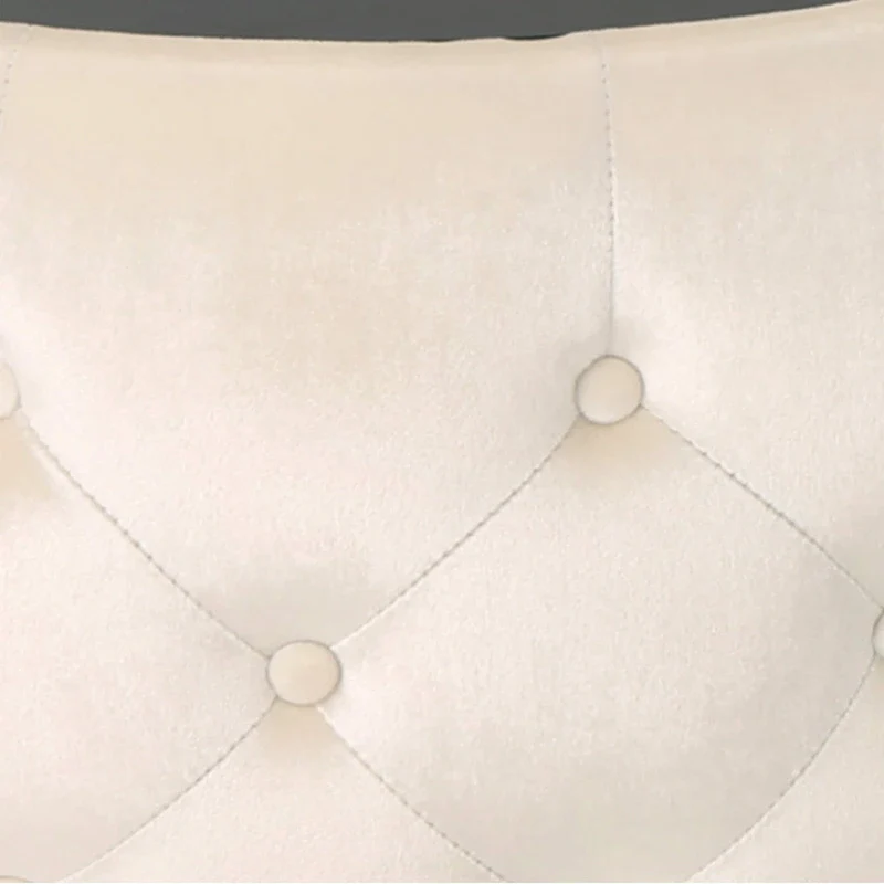 Chana Glam Velvet and Tempered Glass Coffee Table Ottoman by Christopher Knight Home