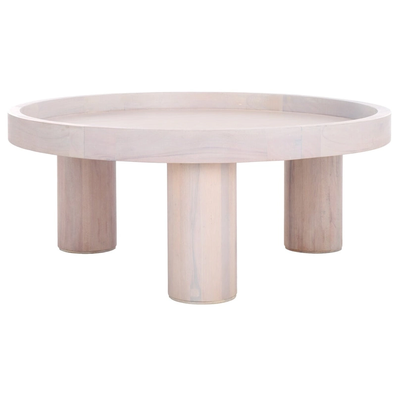 SAFAVIEH Home Meek 3 Leg Round Coffee Table - 36Wx36Dx15H