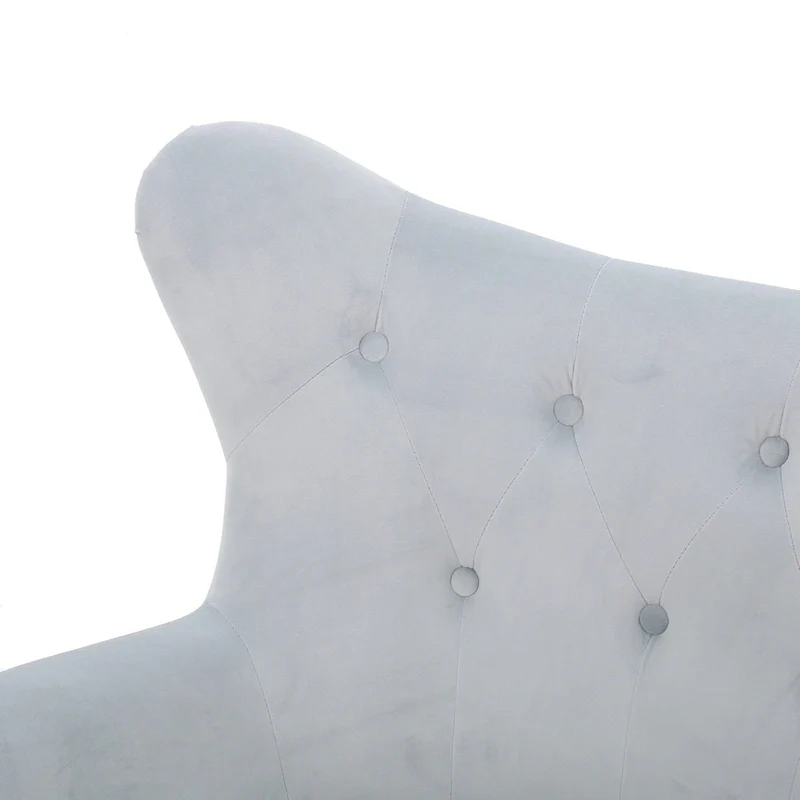 Alyssa Mid-century Upholstered Arm Chair by Christopher Knight Home - 30.25D x 34.25W x 39.75H