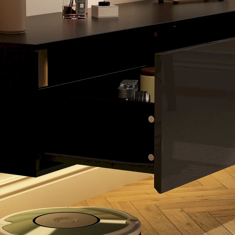 Floating TV Stand Wall Mounted with LEDsTV Stand Floating TV Cabinet