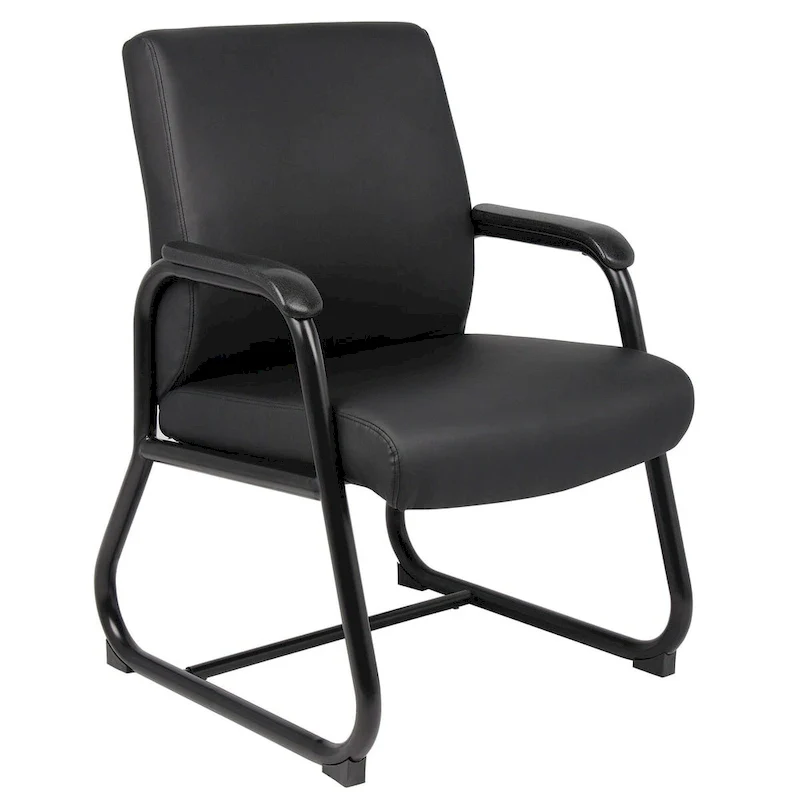 Boss Antimicrobial Vinyl Executive Guest Chair