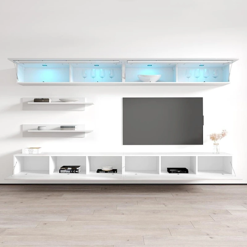 Fly I2 30TV Wall-mounted Floating Modern Entertainment Center