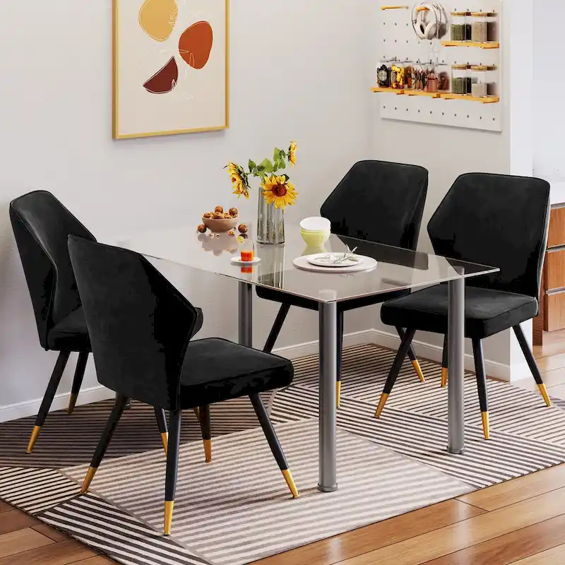 Modern Dining Chairs Set of 2,mid century dining room chairs