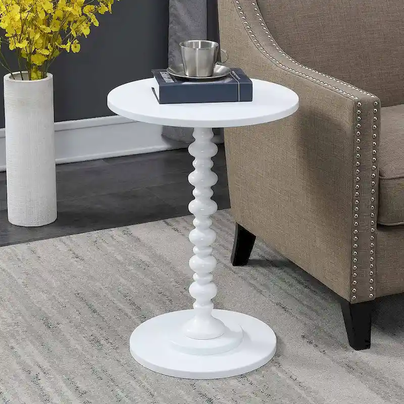 Convenience Concepts Palm Beach Round Spindle Table