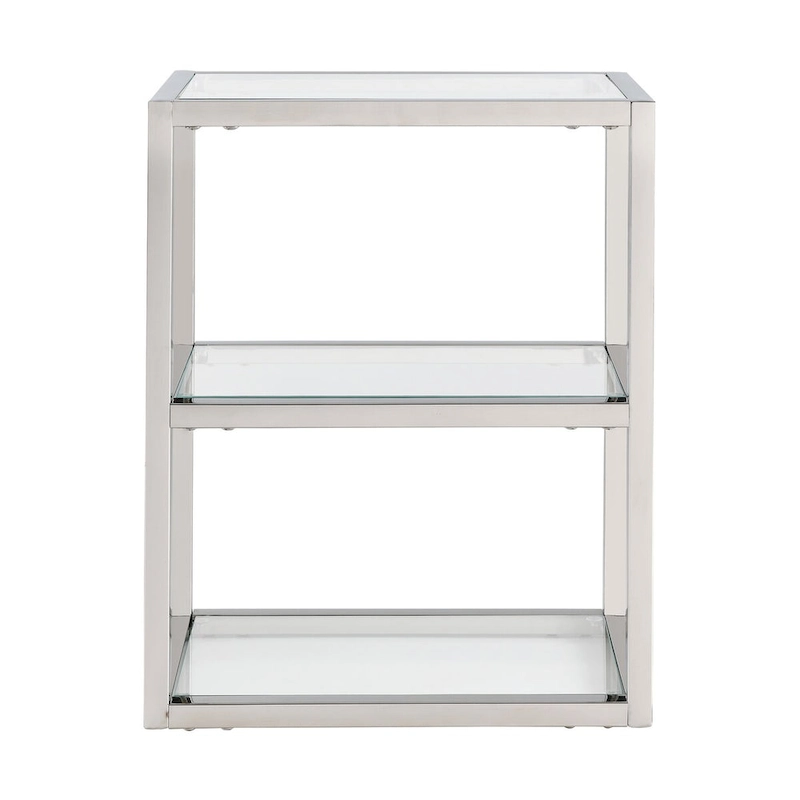 Pierre 16X20X10 Wall-Mounted Linen Cabinet In Chrome